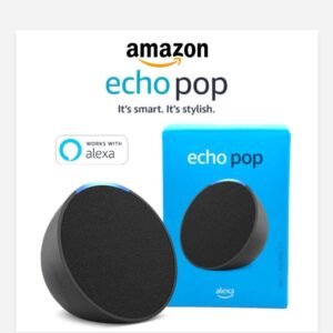 Amazon echo pop speaker with alexa