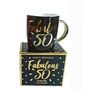 Candlelight fabulous 50 mug in a box