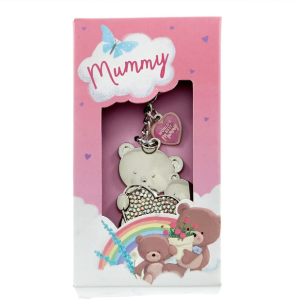 Hugs Bear World's Best Mummy Keyring - Image 2