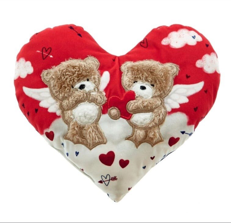Hugs Heart-Shaped Cushion
