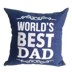 World's Best Dad Pillow