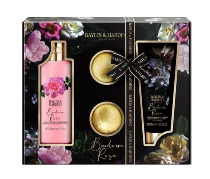 Baylis & Harding Boudoire Rose 4 Piece Set