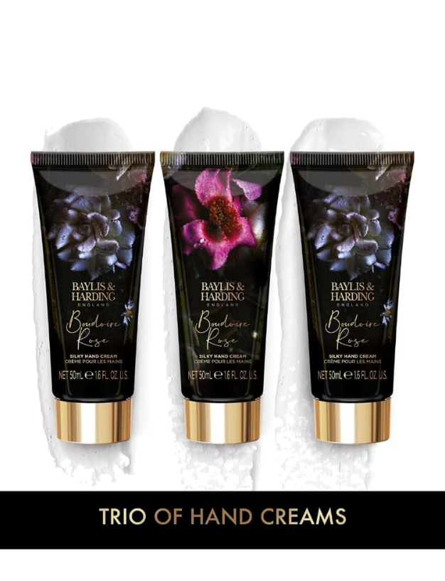 Baylis & Harding Boudoire Rose Luxury Hand Treats Gift Set - Vegan Friendly - Image 2
