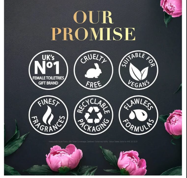 Baylis & Harding Boudoire Rose Luxury Hand Treats Gift Set - Vegan Friendly - Image 5
