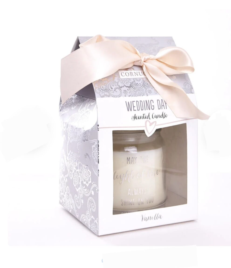 Vanilla Scented Wedding Candle in Gift Box - Image 2