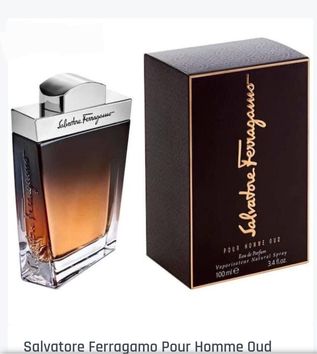 Salvatore Ferragamo Pour Homme Oud EDP 100ml For Men